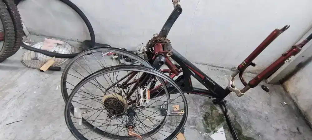 KERNGAK DAN PELEK SEPEDA GUNUNG WIM CYCLE ORIGINAL