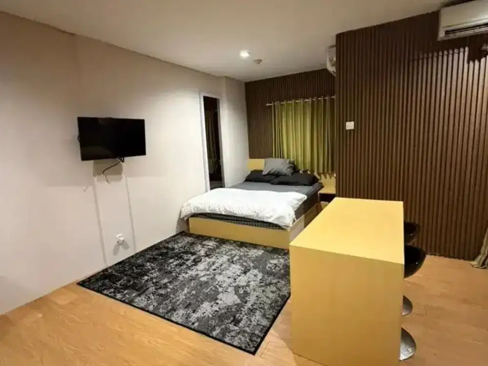 DIJUAL APARTEMEN GUNAWANGSA MANYAR TOWER B LANTAI 25 FULL FURNISHED