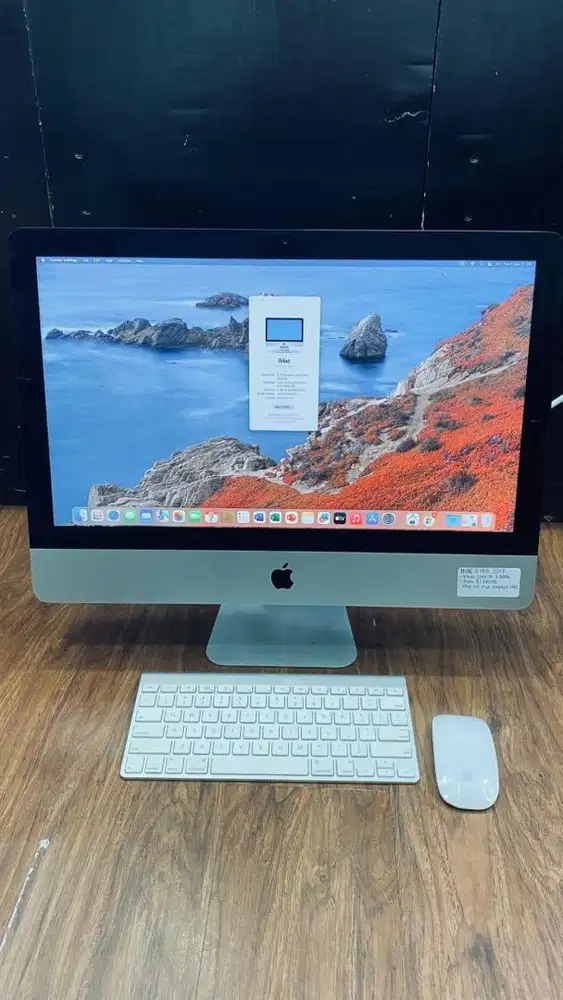 iMac 21-inch Ci5 / 8GB / 240GB 2017 Fullset