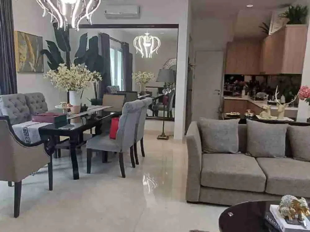 Disewakan Min 2thn Rumah Siap Huni Full Furnished 10 x 18 Riviera At Puri Metland Puri Tangerang