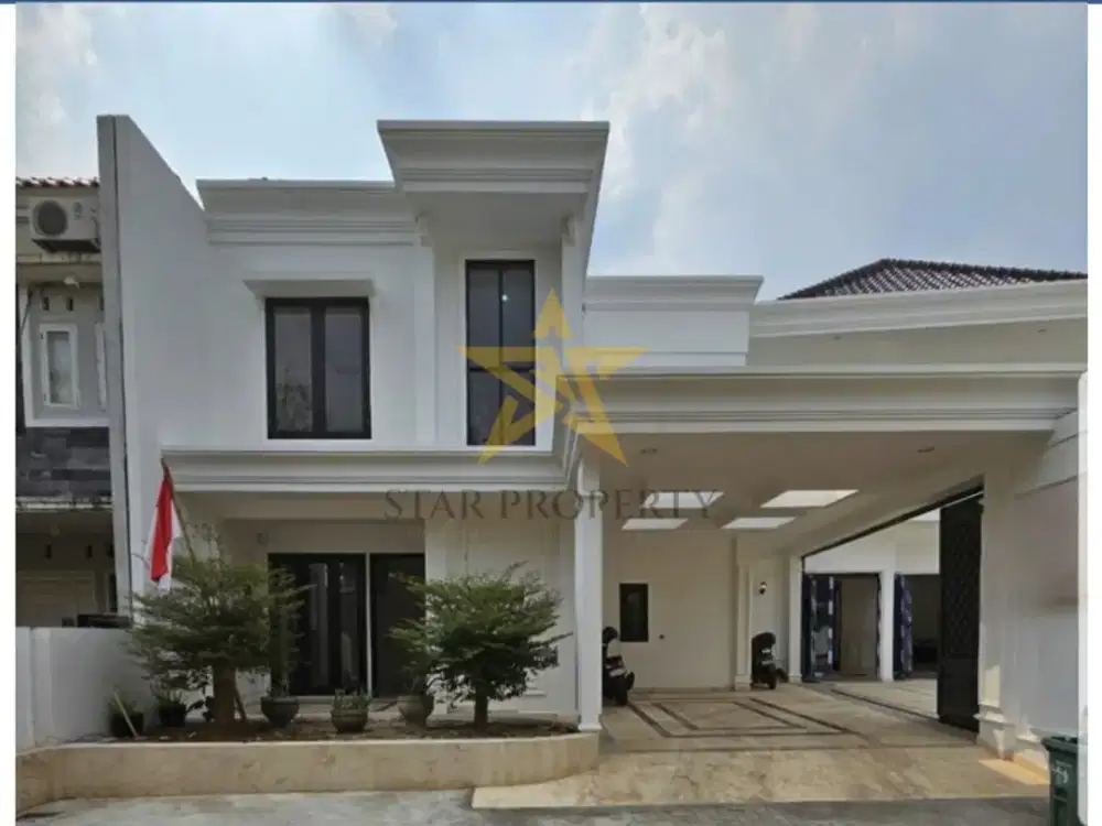 Rumah Mewah dengan Kolam Renang & Fasilitas Lengkap – Carport 10 Mobil!