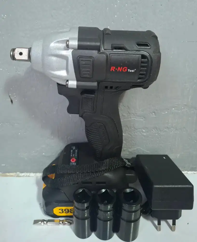 Baru mesin buka baut cordless baterai impact wrench brushless 700 nm