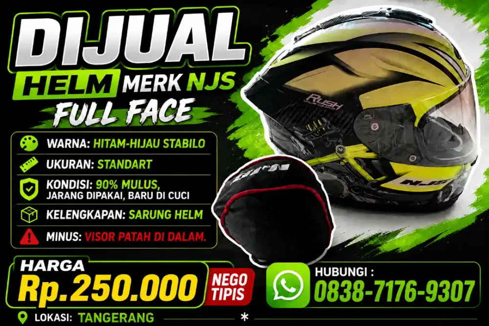 Helm NJS Fullface