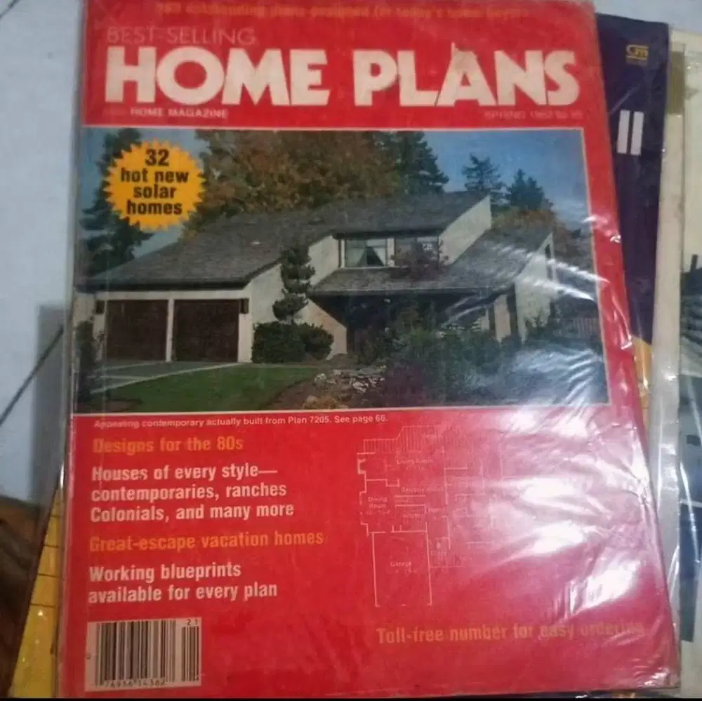 ​[VINTAGE 1982] Majalah Desain Rumah Klasik - Best-Selling Home Plans