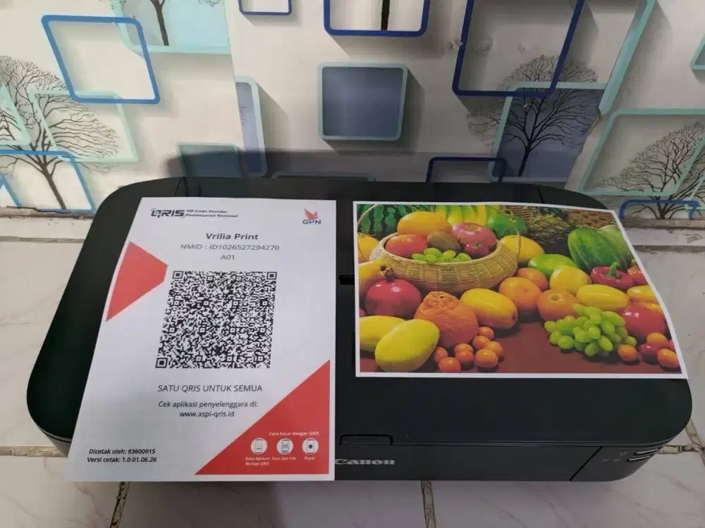 Printer Canon iX6770 A3+ normal siap pakai