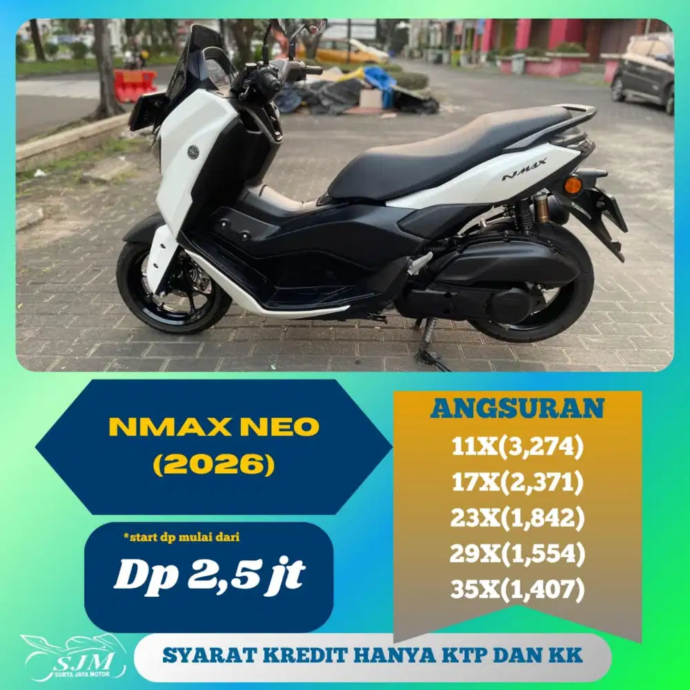 YAMAHA NMAX NEO 2026 CASH & KREDIT