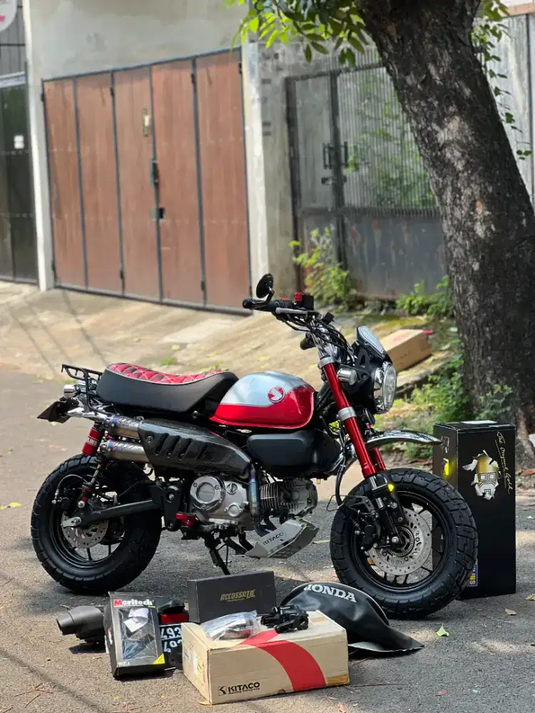 Honda Monkey 2021 Modif 35 jt Part Ori Komplit