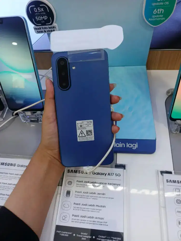 PROMO SAMSUNG A17 5G FREE ADAPTOR + BISA CICILAN DAN TUKAR TAMBAH