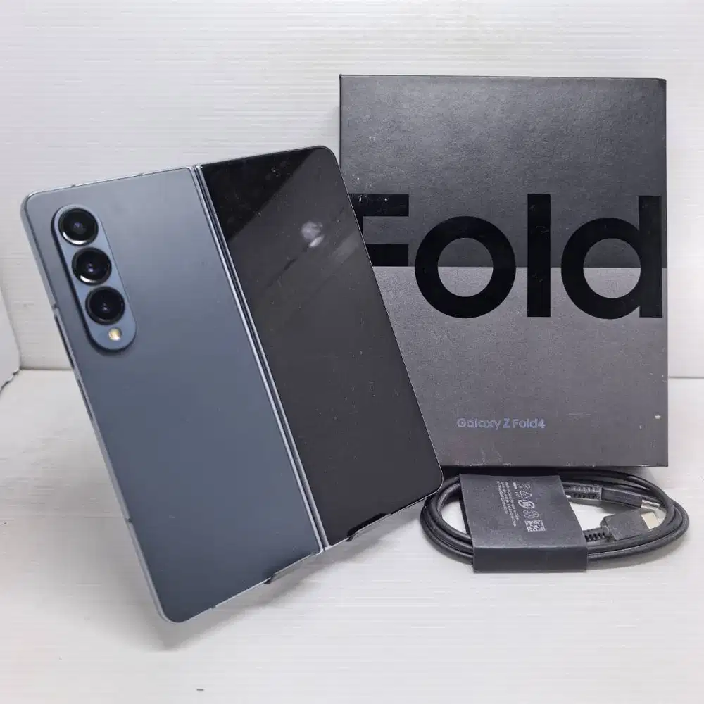 HOT SALE SAMSUNG GALAXY Z FOLD 4 5G 12/256 GRAYGREEN FULLSET SEIN NO M
