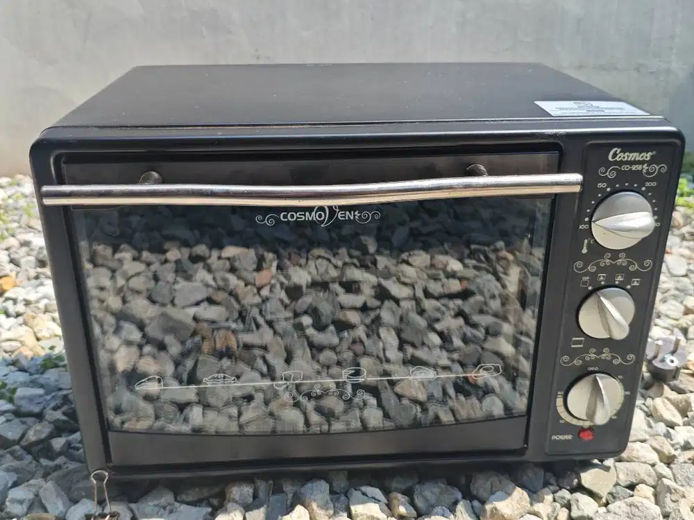 Oven Cosmos CO 958, Hitam, Bagus