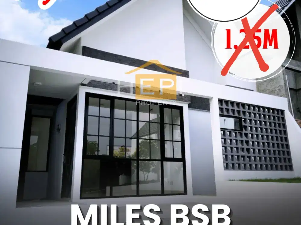 Dijual Rumah di Miles BSB Semarang
