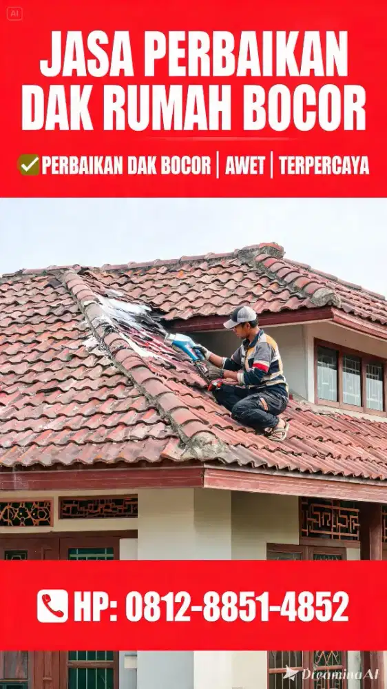 Jasa Perbaikan Dak, Genteng Rumah Bocor