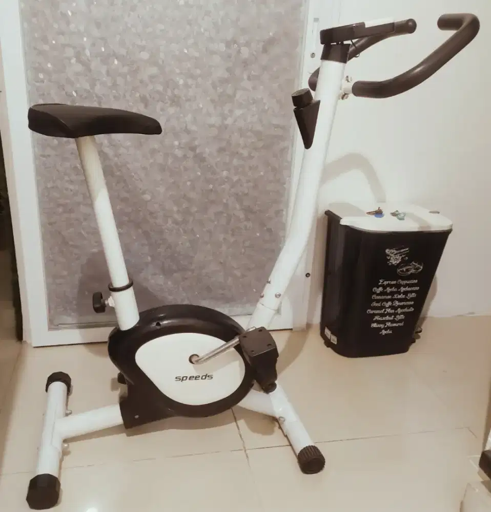 Jual sepeda statis portable merk speeds murner aja utk gym, rooftop