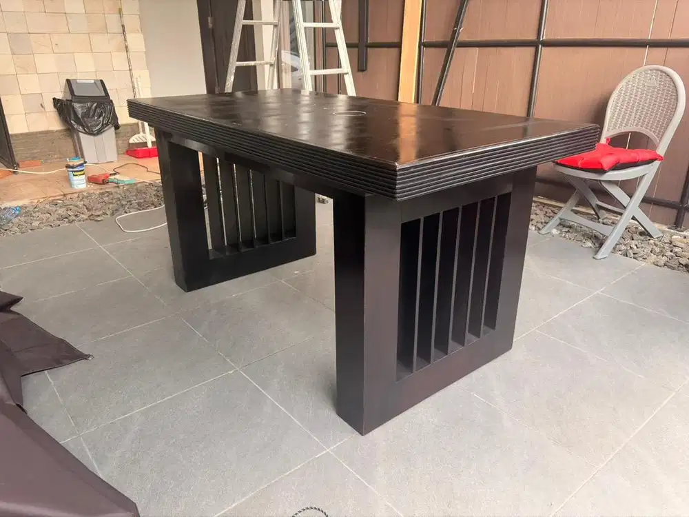 MEJA MAKAN CUSTOM MAPLE FURNITURE – Rp 6.000.000 (NEGO)