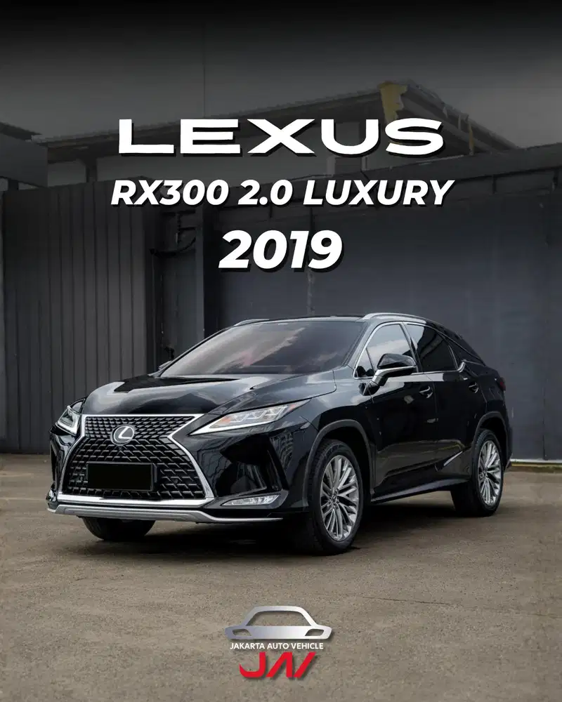 LEXUS RX300 2.0 LUXURY 2019 / MINT CONDITION / LIKE NEW / LOW ODO