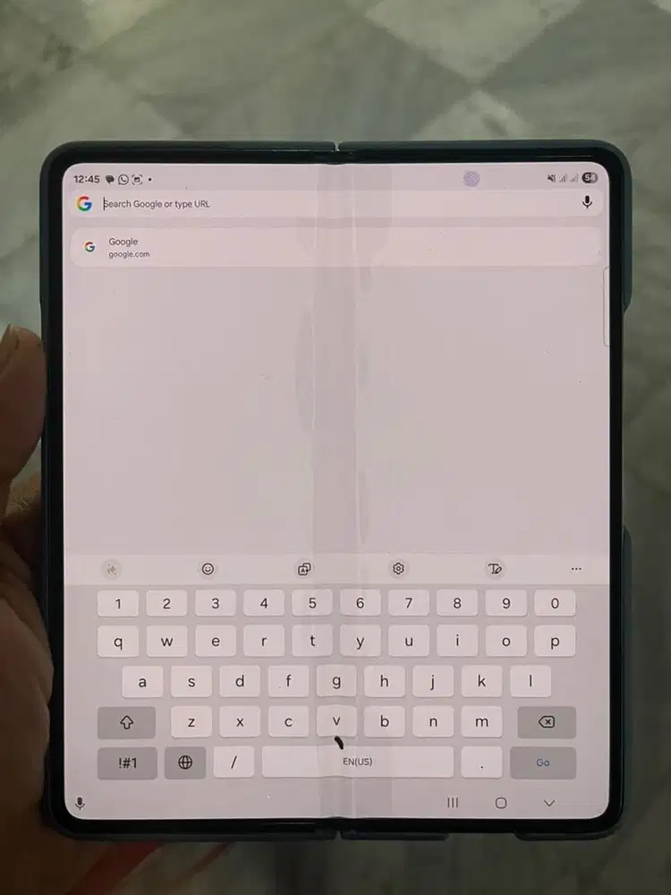 Samsung fold 5 blue