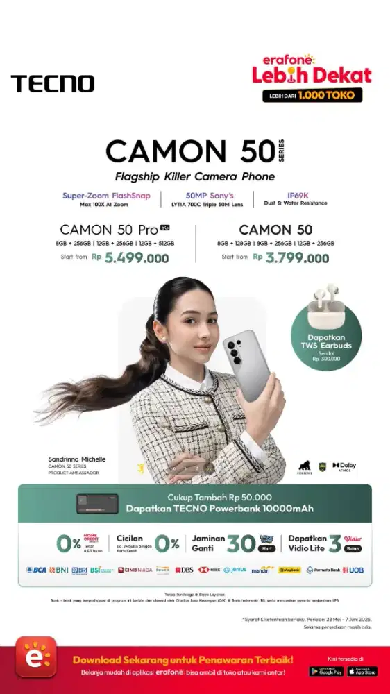 Tecno camon 50 series