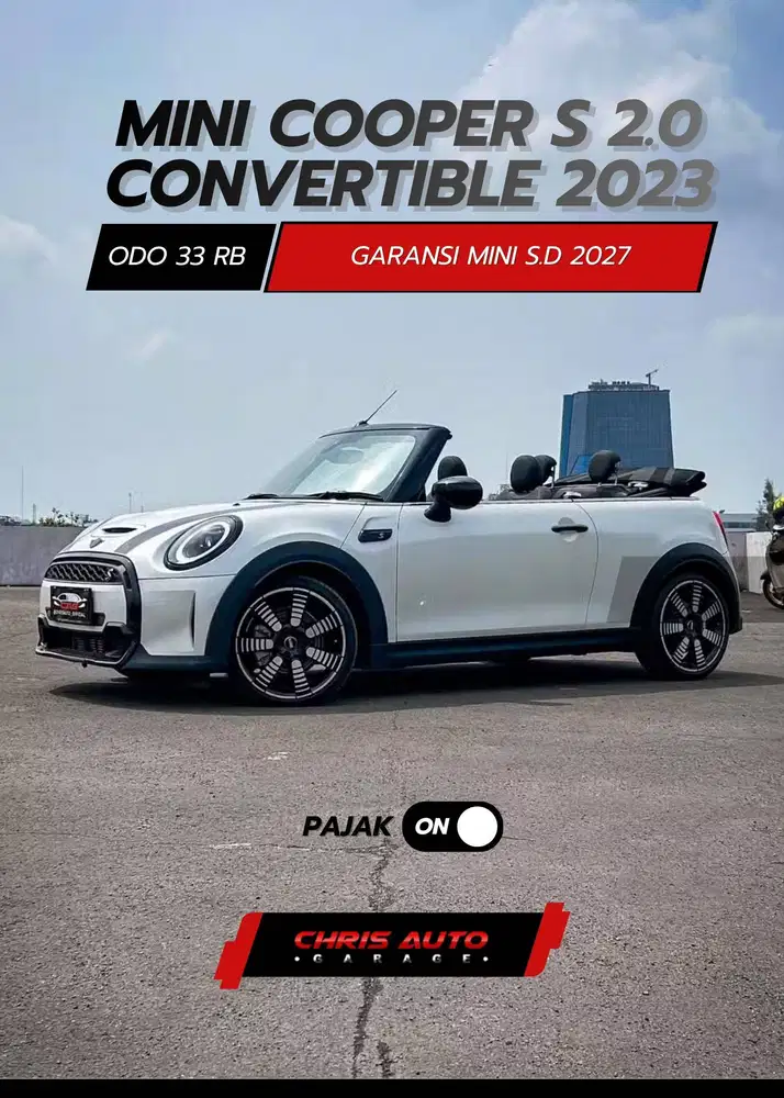 Odo 2rb, MINI COOPER S 2.0 CONVERTIBLE 2023 / 2024
