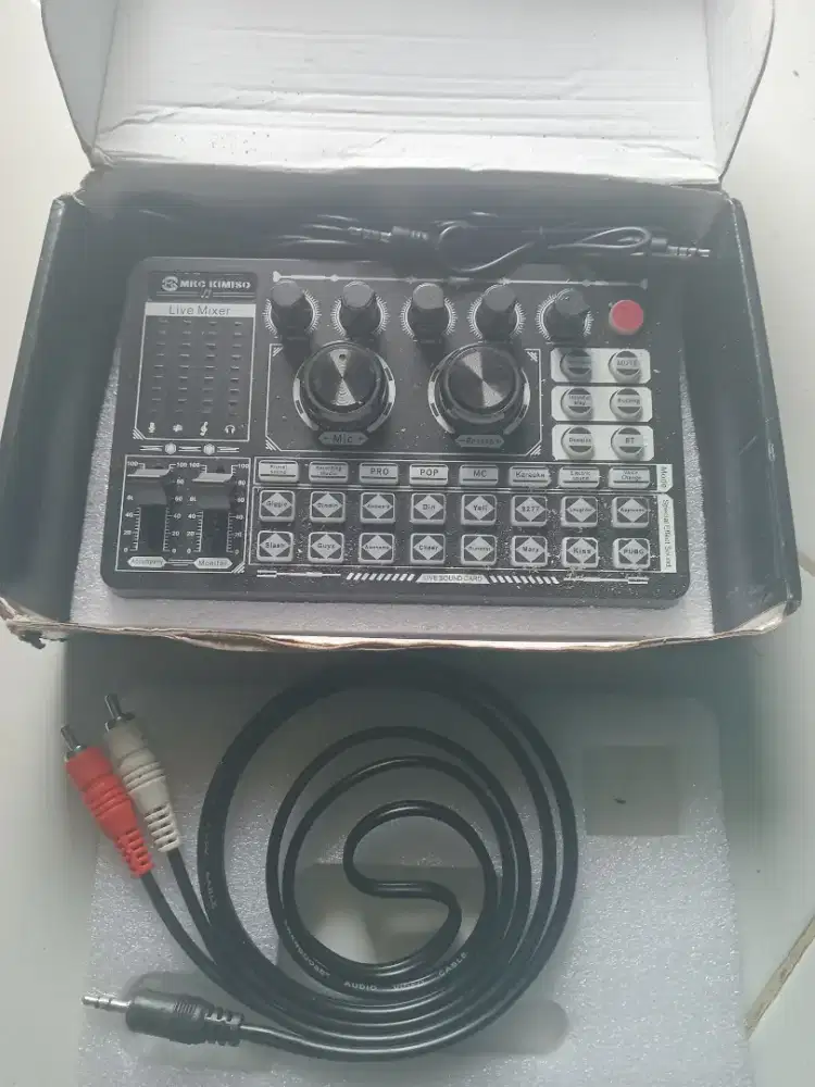 Sound card live streaming