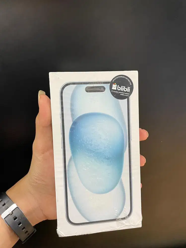 iphone 15 128gb segel (baru)