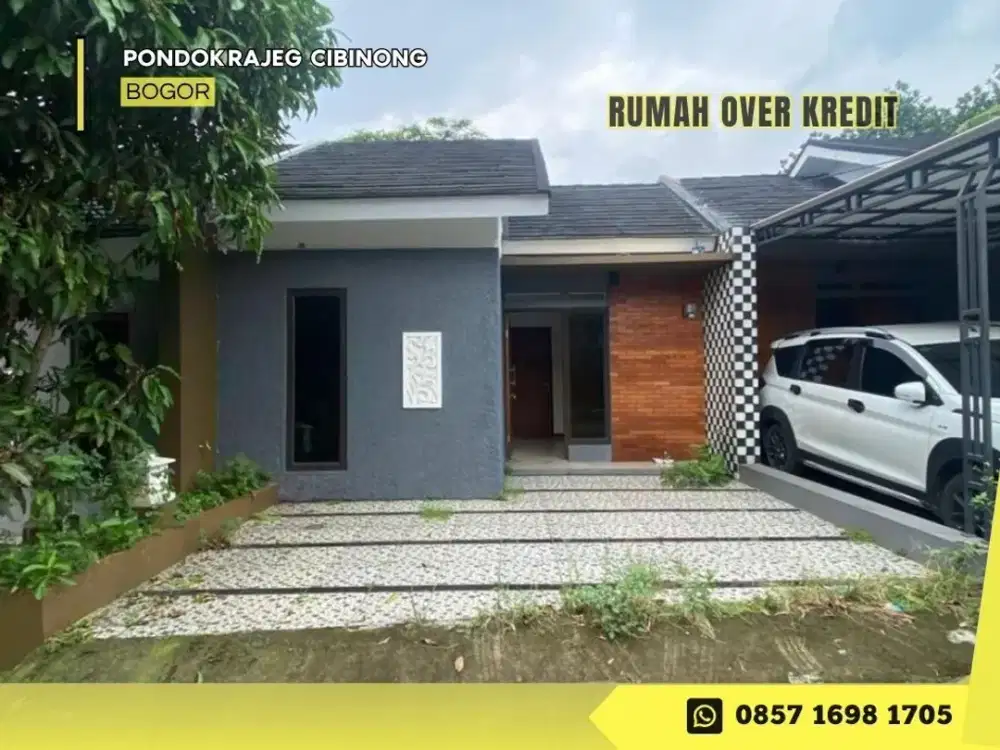 Jual Over Kredit Rumah LT93 93JT dkt Alun alun GDC di Cibinong Bogor