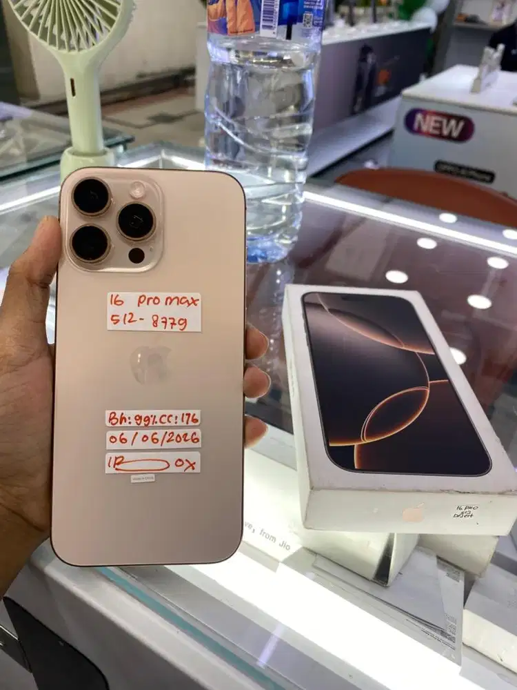 Iphone 16 Promax 512 Dessert fullset ibox bh:99%