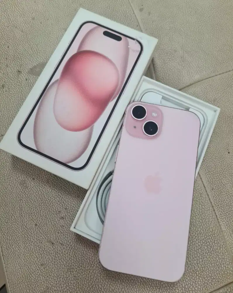 Iphone 15 256gb fullset resmi ibox