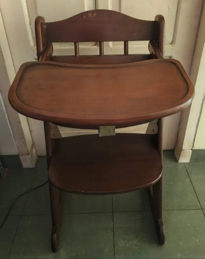 Kursi makan bayi kayu estetik (Baby Chair)