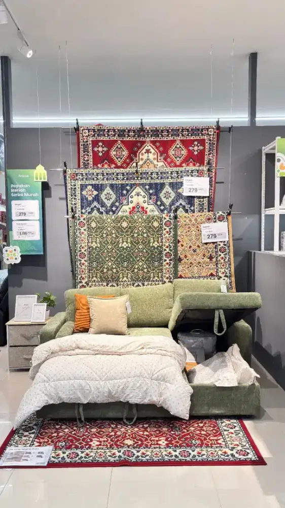 MARKUS SOFA SLEEPER GREEN