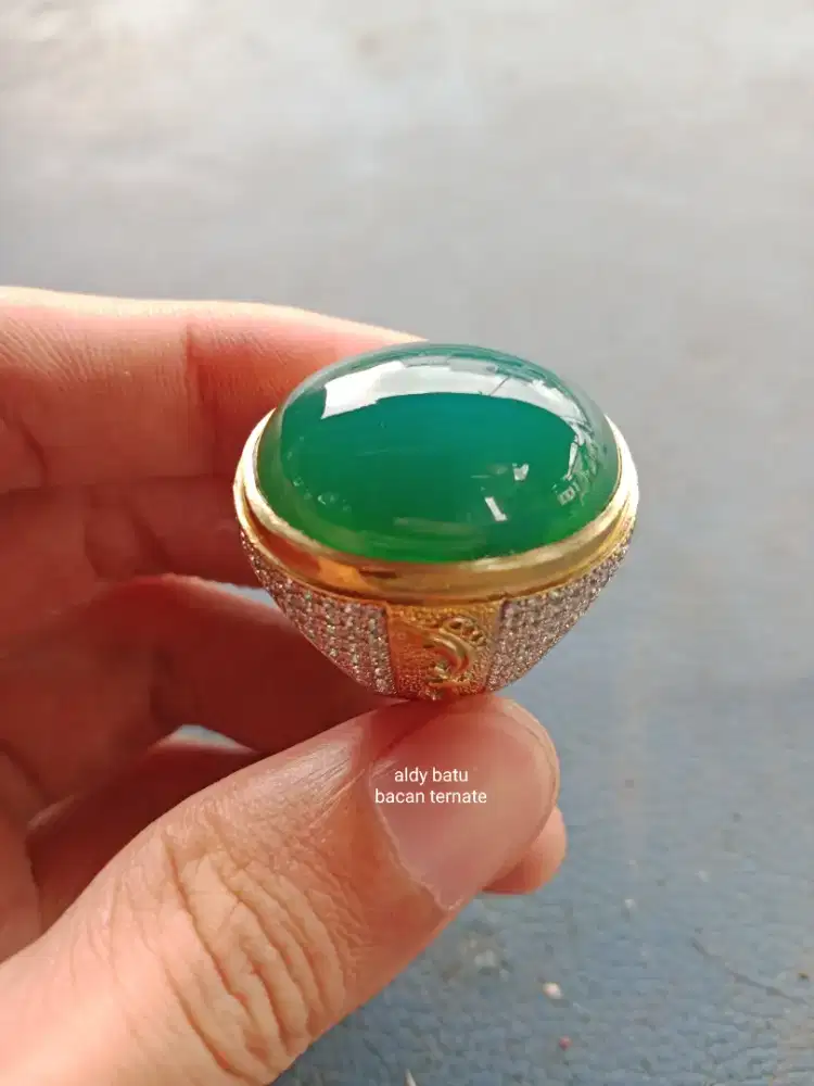 Bacan hijau botol jumbo HQ
