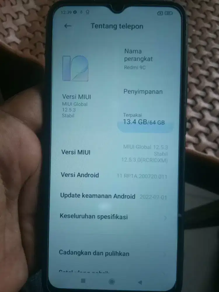 Xiaomi Redmi 9c 4/64.