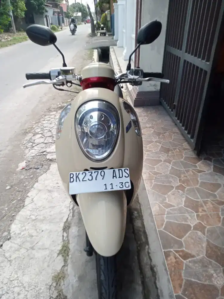Honda Scoopy remote THN 2021 original pajak hidup Medan asli