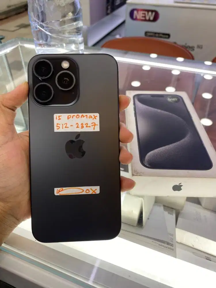 Iphone 15 Promax 512 Hitam garansi ibox