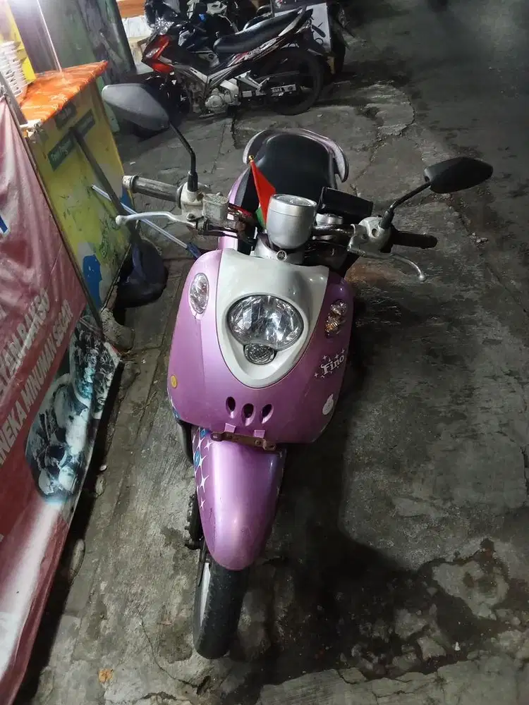 Yamaha fino pink masih bagus