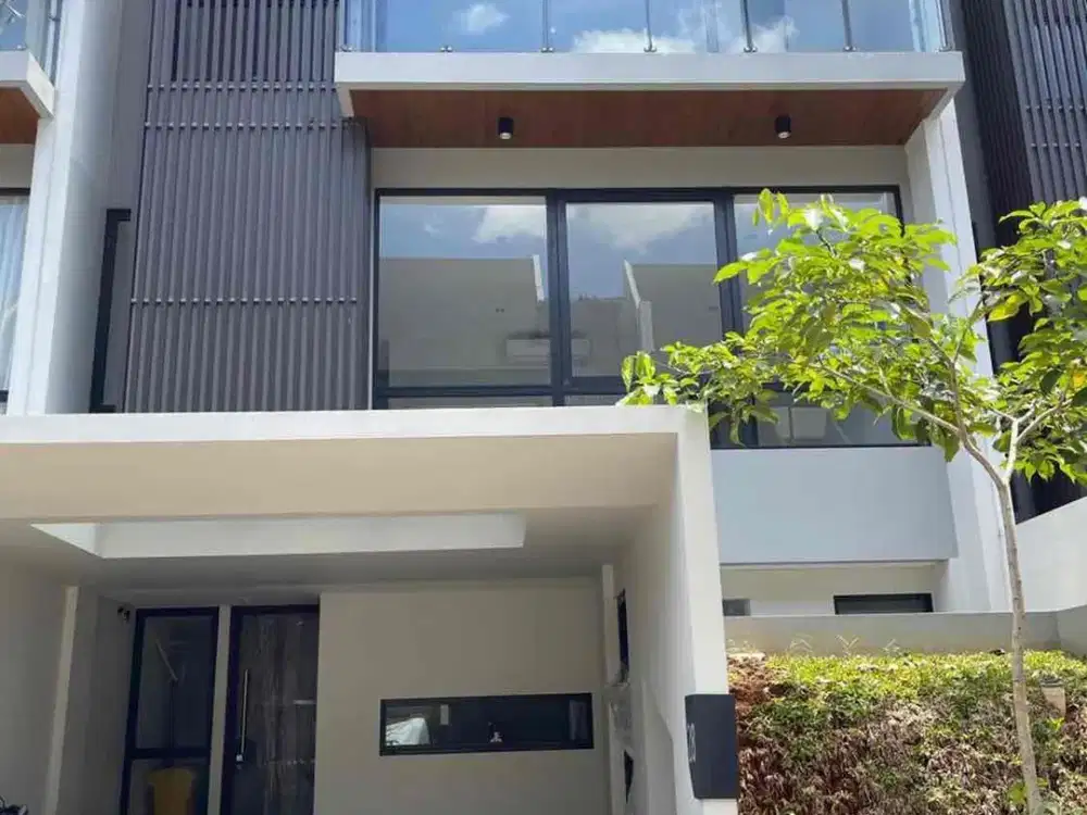 Rumah Baru Modern Minimalis semi furnished di Gelagah Ciputat Timur