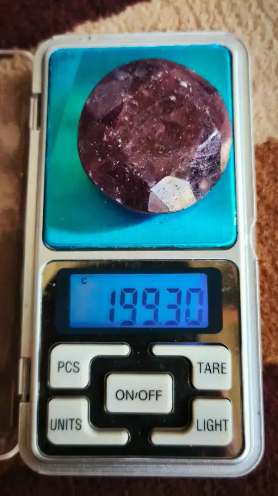 Unik langka antik rare jewelery ruby stone 199,30ct