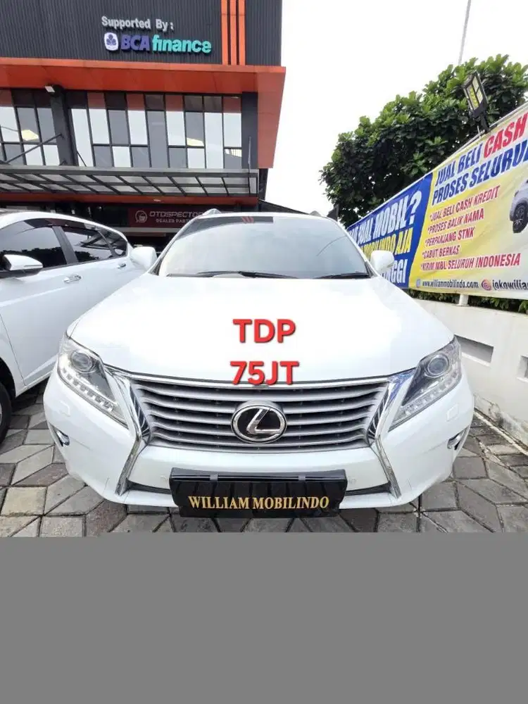 Lexus RX270 Matic Tahun 2013 Kondisi Mulus Terawat Istimewa