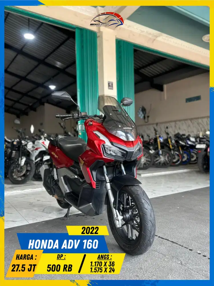HONDA ADV 160 2022 PLAT S READY BOSS HIKMAH MOTOR KEPUH MALANG