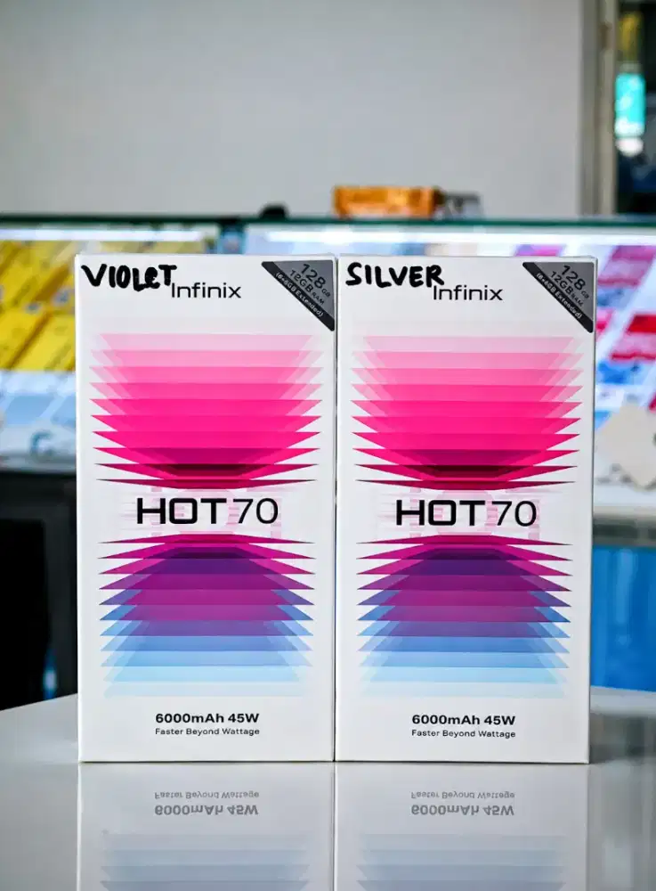Infinix Hot 70 6/128GB (new)*Bisa cod, fastrespon WA