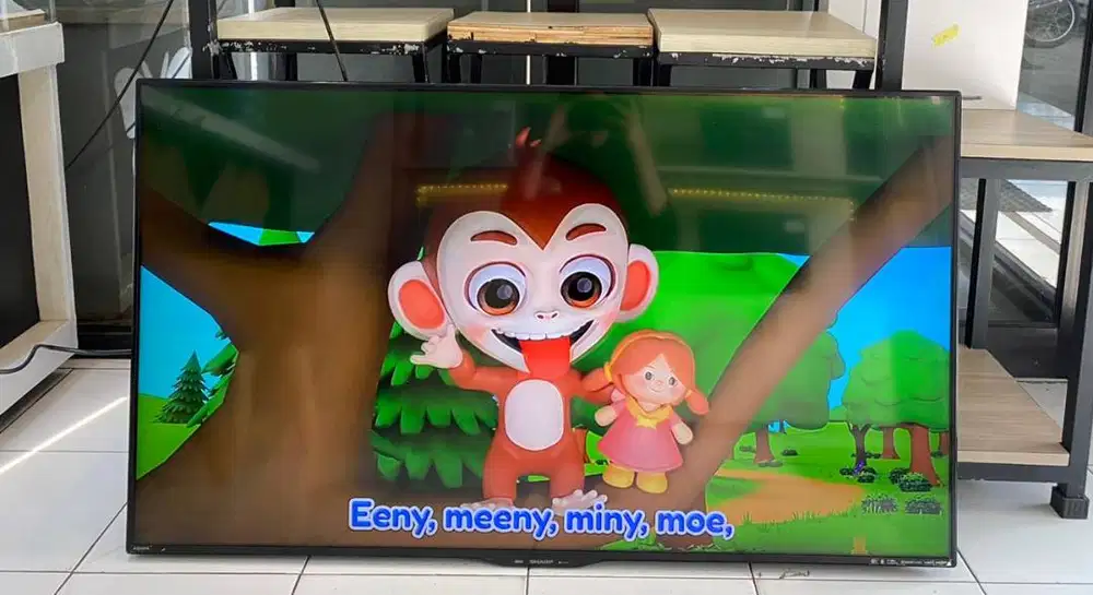 TV Sharp 50Inch Layar Gede Digital All Normal