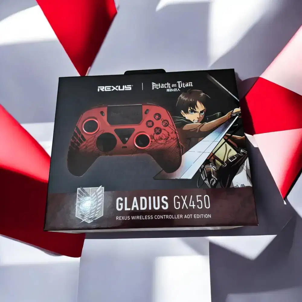 NEW 100% | GamePad REXUS Gladius GX450 | Special Attack ON TITAN