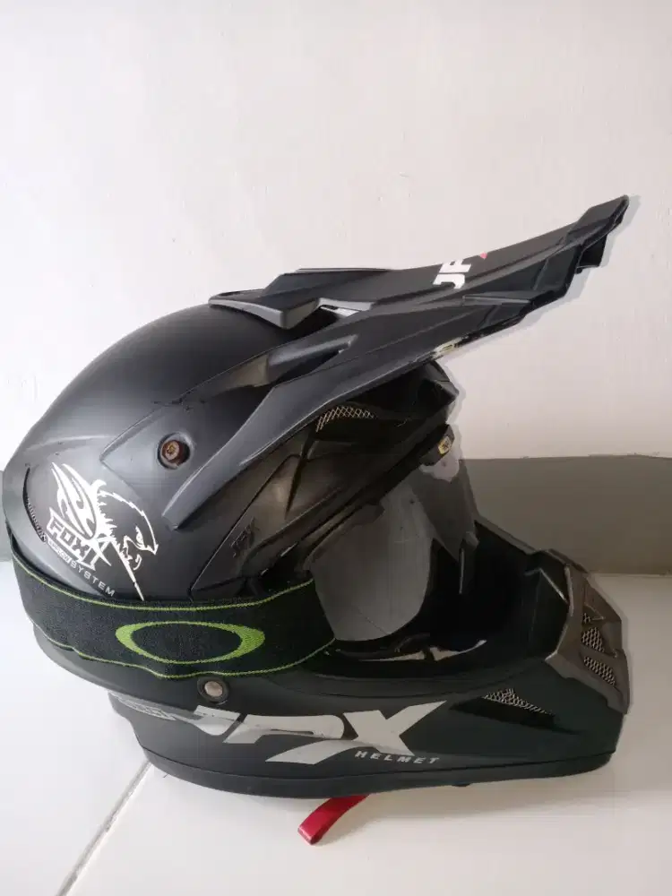 Helm JPX Cross Hitam Doff