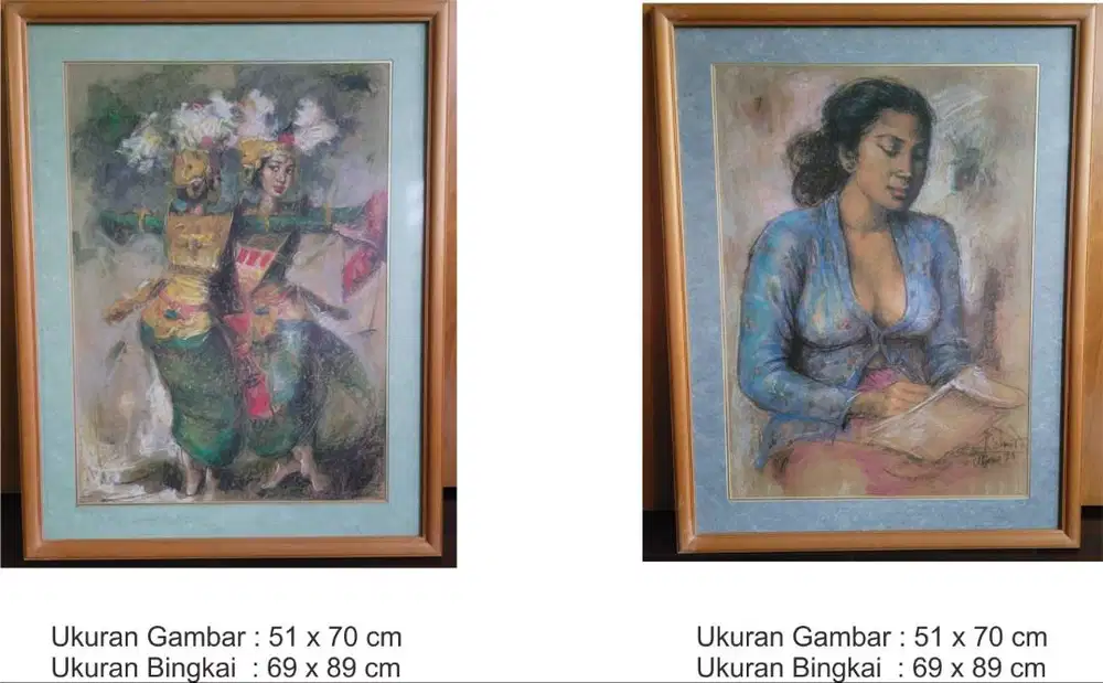 2 Buah Lukisan, karya Slamet S