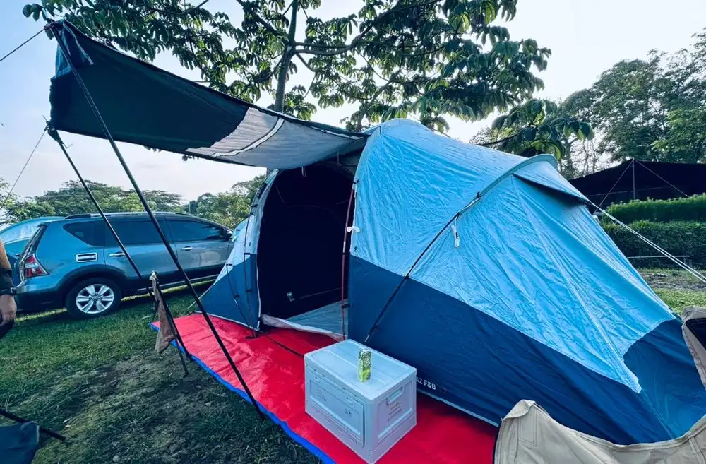 Tenda Arpenaz 4.2 Fresh & Black Versi Tertinggi