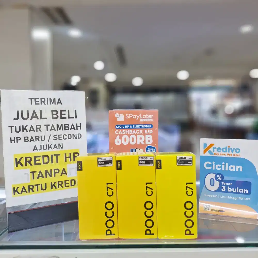 Poco C71 Ram 4/128 Gb Garansi Resmi