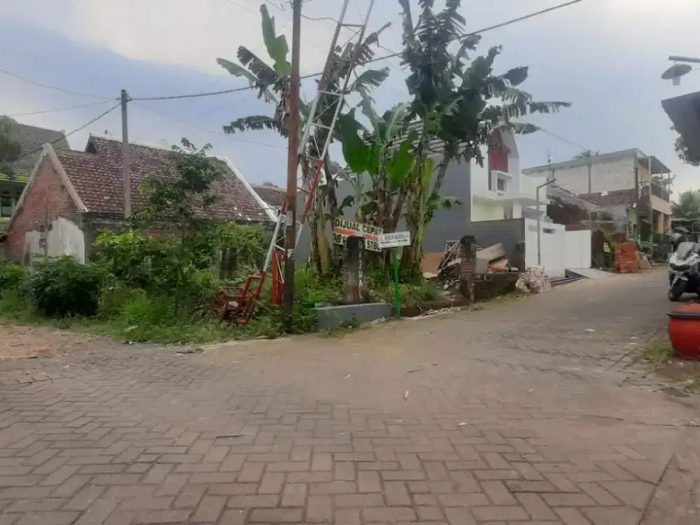 Tanah SHM Asrikaton Pakis Malang Posisi Hook sudah pondasi keliling