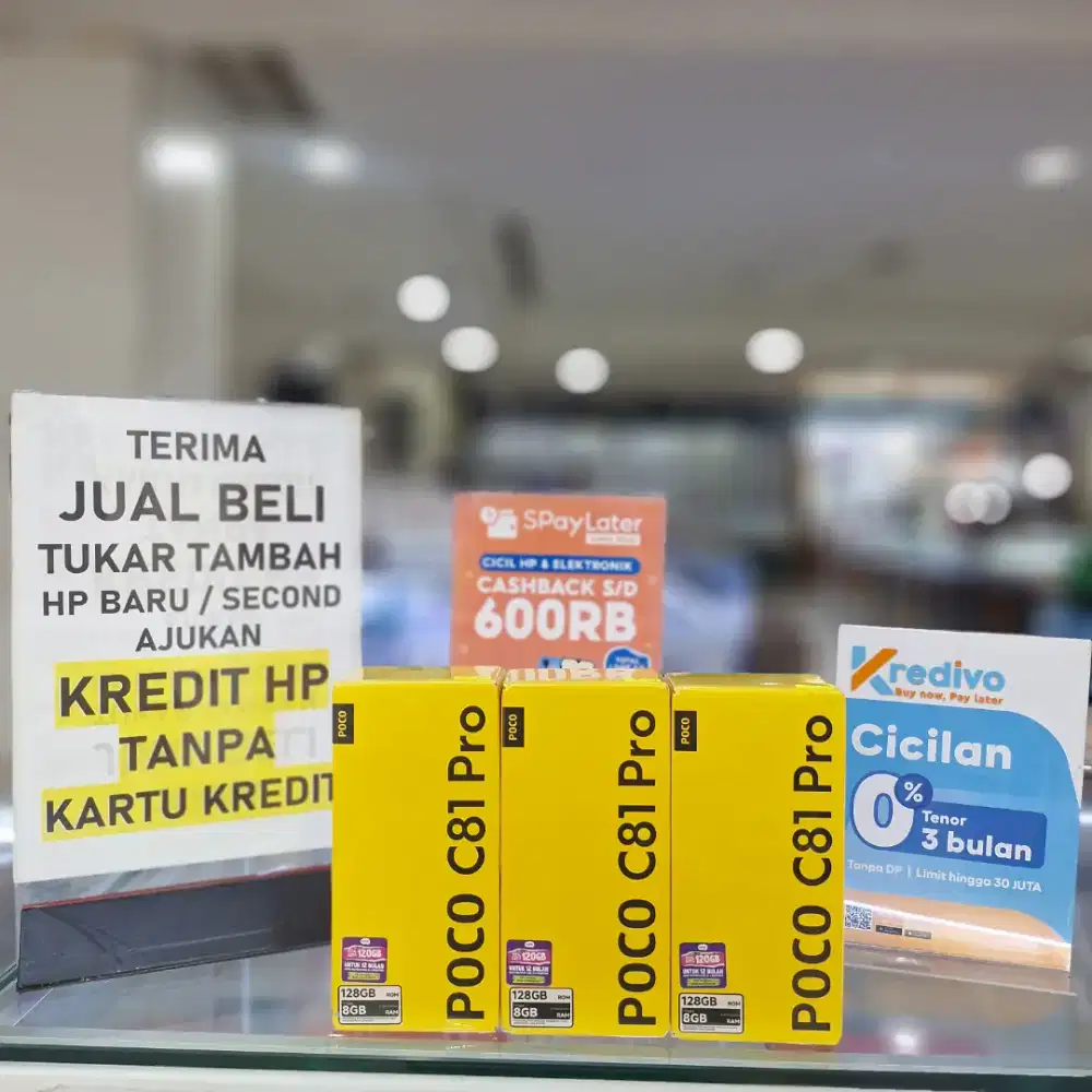 Poco C81 Pro Ram 4/128 GB Garansi Resmi