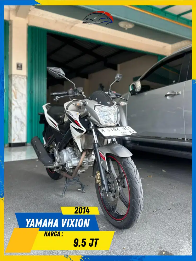YAMAHA VIXION 2014 MESIN AMAN BOSSKU HIKMAH MOTOR KEPUH MALANG