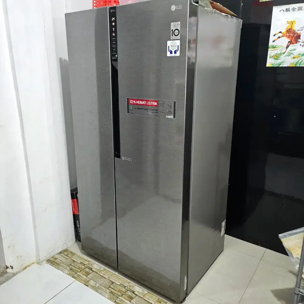 KULKAS LG SIDE BY SIDE GC-B247KQDV