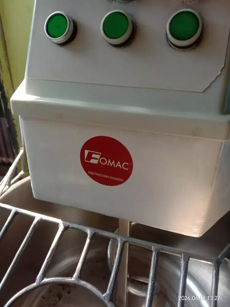 mixer spiral kav 10-12kg terigu.merk Fomac. second  mantab